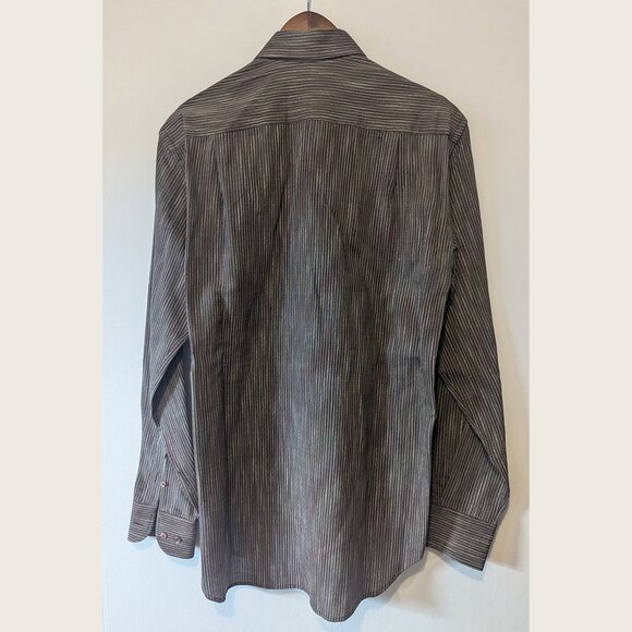M MISSONI - Classic striped shirt - Sz 38 / 15 - Picture 3 of 7